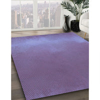 Patterned Purple Rug, pat3014blu