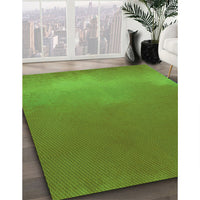 Patterned Seaweed Green Rug, pat3014grn