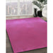 Machine Washable Transitional Deep Pink Rug in a Family Room, wshpat3014pur