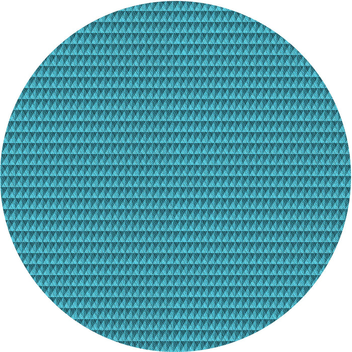 Square Machine Washable Transitional Dark Cyan Green Rug in a Living Room, wshpat3015lblu