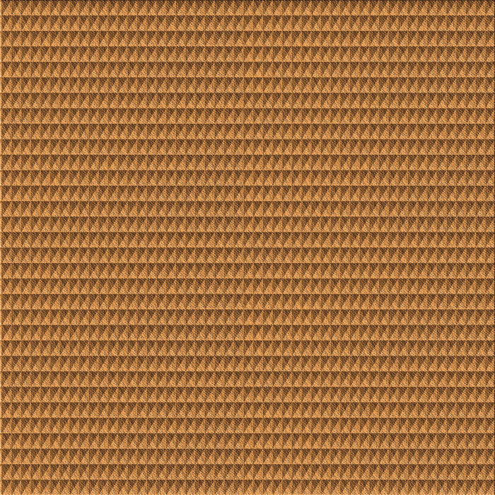 Round Patterned Mahogany Brown Rug, pat3015org