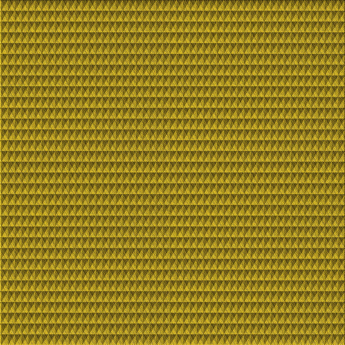 Round Patterned Yellow Rug, pat3015yw