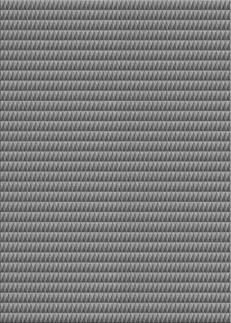 Patterned Dark Gray Novelty Rug, pat3015