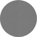 Sideview of Patterned Dark Gray Novelty Rug, pat3015