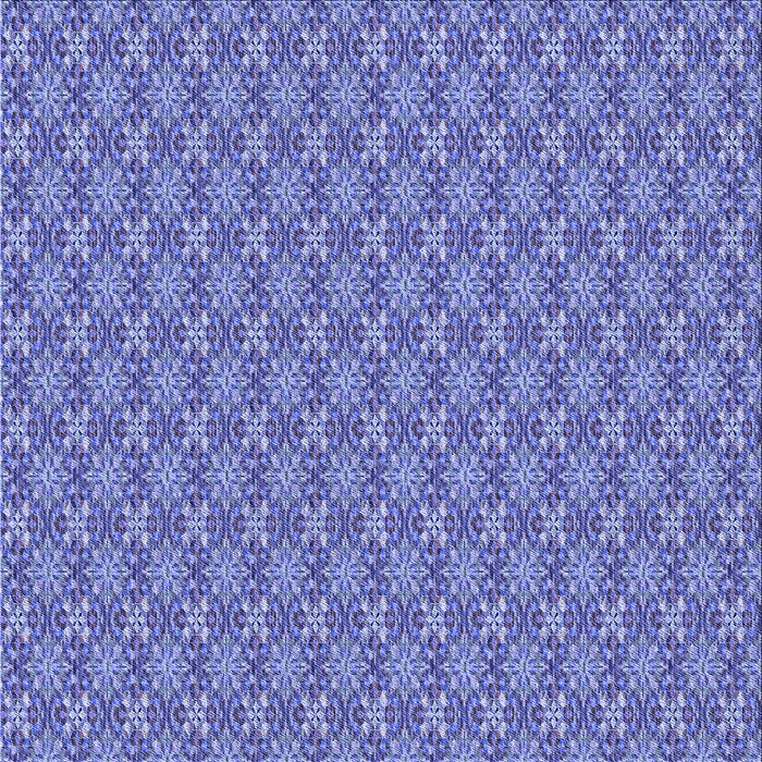 Round Patterned Denim Blue Rug, pat3016blu