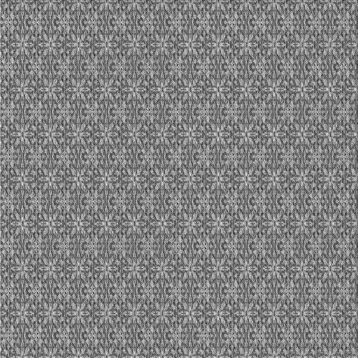 Round Patterned Gray Rug, pat3016gry