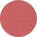 Square Patterned Red Rug, pat3016rd