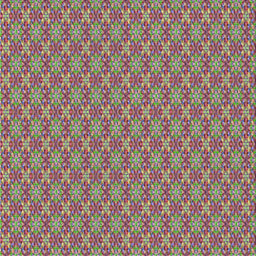 Square Patterned Dark Raspberry Purple Novelty Rug, pat3016