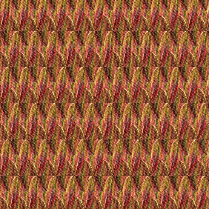 Patterned Red Rug, pat3017org