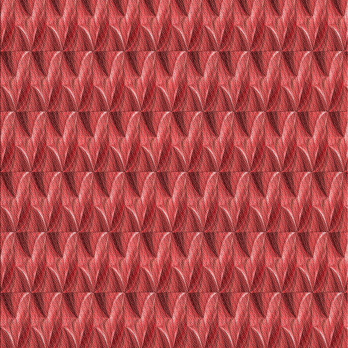 Patterned Red Rug, pat3017rd