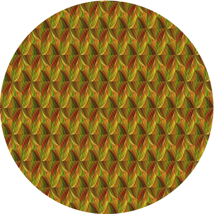 Square Machine Washable Transitional Mahogany Brown Rug in a Living Room, wshpat3017yw