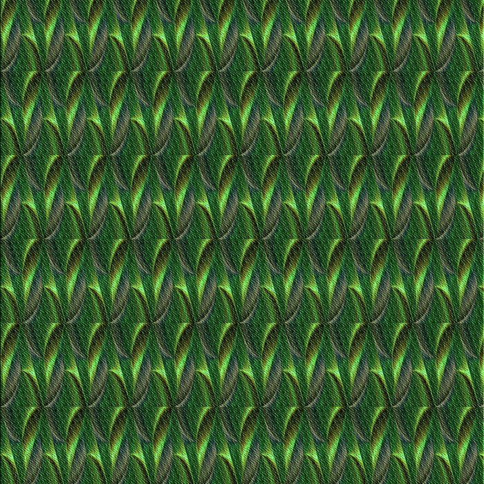 Patterned Dark Lime Green Rug, pat3018grn