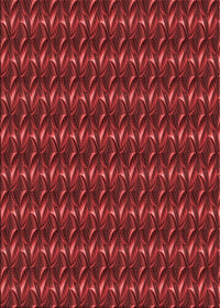 Machine Washable Transitional Cranberry Red Rug, wshpat3018rd