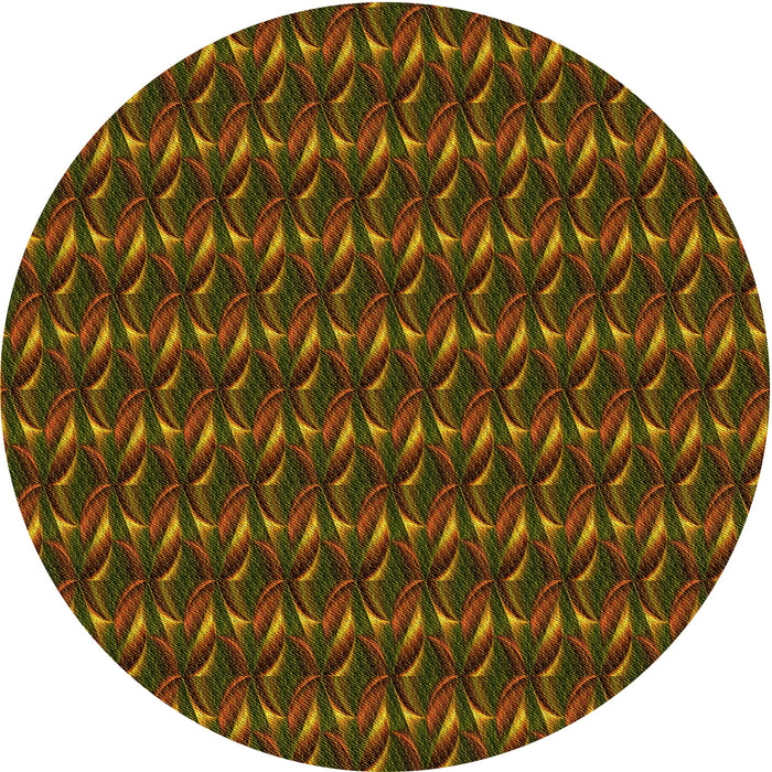 Square Patterned Red Rug, pat3018yw