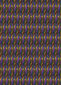 Machine Washable Transitional Dark Purple Rug, wshpat3018