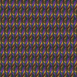 Square Patterned Dark Purple Novelty Rug, pat3018
