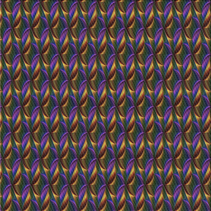 Square Patterned Dark Purple Novelty Rug, pat3018