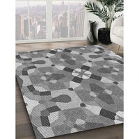 Patterned Ash Gray Rug, pat3019gry