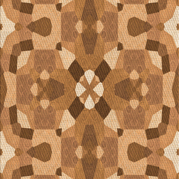 Patterned Orange Rug, pat3019org