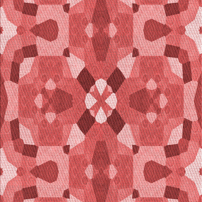 Patterned Red Rug, pat3019rd