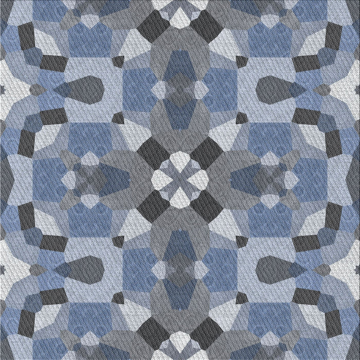 Sideview of Machine Washable Transitional Light Steel Blue Rug, wshpat3019