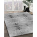 Machine Washable Transitional Gray Rug in a Family Room, wshpat302gry