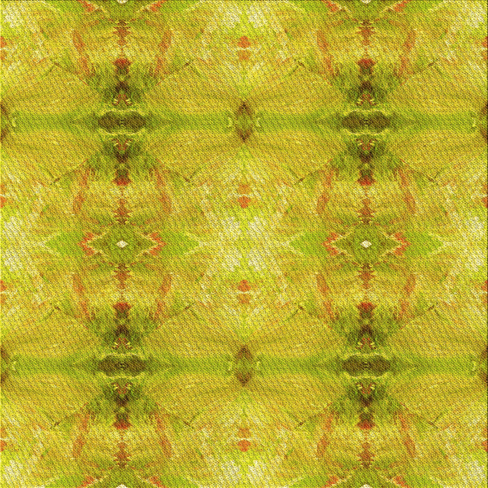 Round Machine Washable Transitional Golden Yellow Rug, wshpat302yw