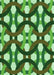 Patterned Green Rug, pat3020grn