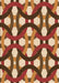 Patterned Brown Sand Brown Rug, pat3020org