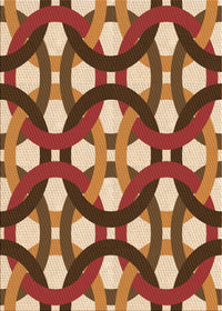 Machine Washable Transitional Brown Sand Brown Rug, wshpat3020org