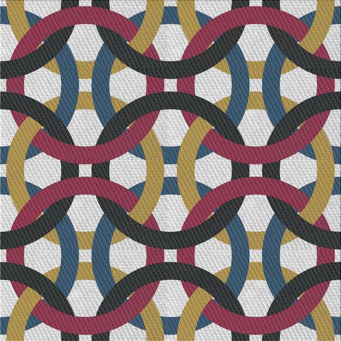 Sideview of Machine Washable Transitional Purple Rug, wshpat3020