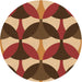 Square Machine Washable Transitional Brown Sand Brown Rug in a Living Room, wshpat3021org