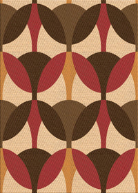 Machine Washable Transitional Brown Sand Brown Rug, wshpat3021org