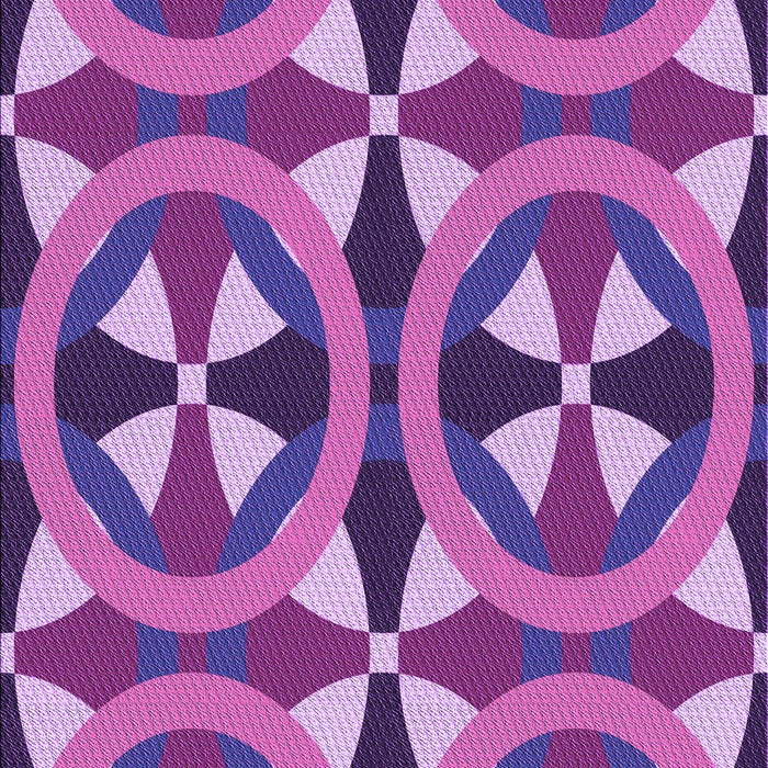 Patterned Dark Magenta Purple Rug, pat3022pur