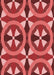 Patterned Red Rug, pat3022rd