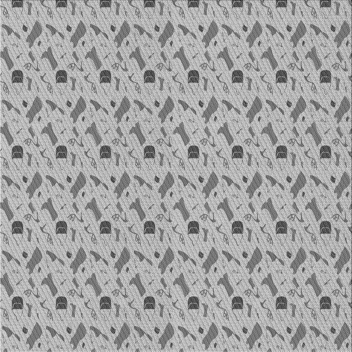 Round Machine Washable Transitional Gray Rug, wshpat3023gry