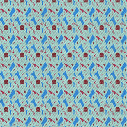 Sideview of Machine Washable Transitional Grayish Turquoise Green Rug, wshpat3023