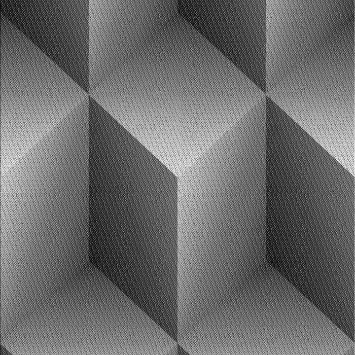 Machine Washable Transitional Black Rug, wshpat3025gry