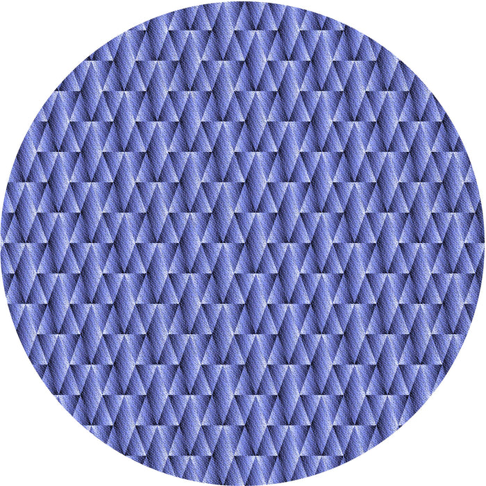 Square Patterned Sky Blue Rug, pat3027blu