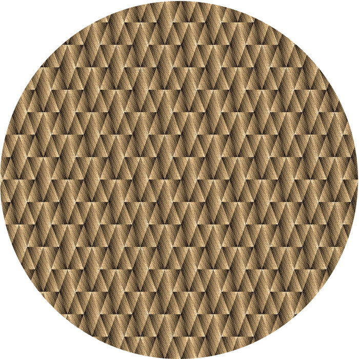 Square Patterned Red Brown Rug, pat3027brn