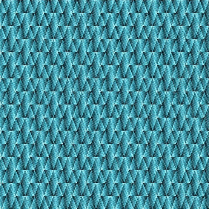 Round Patterned Dark Cyan Green Rug, pat3027lblu