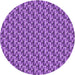 Square Machine Washable Transitional Purple Rug in a Living Room, wshpat3027pur