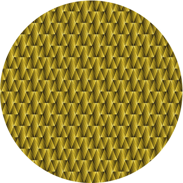 Square Patterned Dark Bronze Brown Rug, pat3027yw