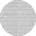 Square Patterned Platinum Gray Rug, pat3028gry