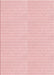 Patterned Pastel Red Pink Rug, pat3028rd