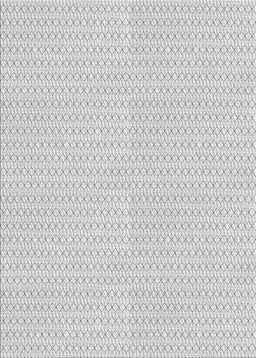 Machine Washable Transitional White Smoke Rug, wshpat3028