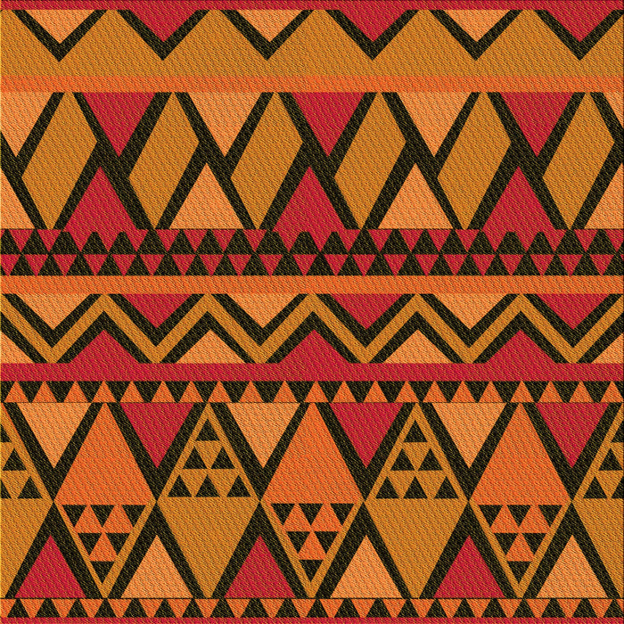 Round Patterned Crimson Red Rug, pat3029yw