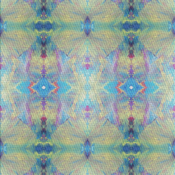 Machine Washable Transitional Grayish Turquoise Green Rug, wshpat302