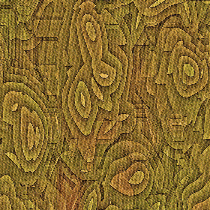 Patterned Dark Bronze Brown Rug, pat303org