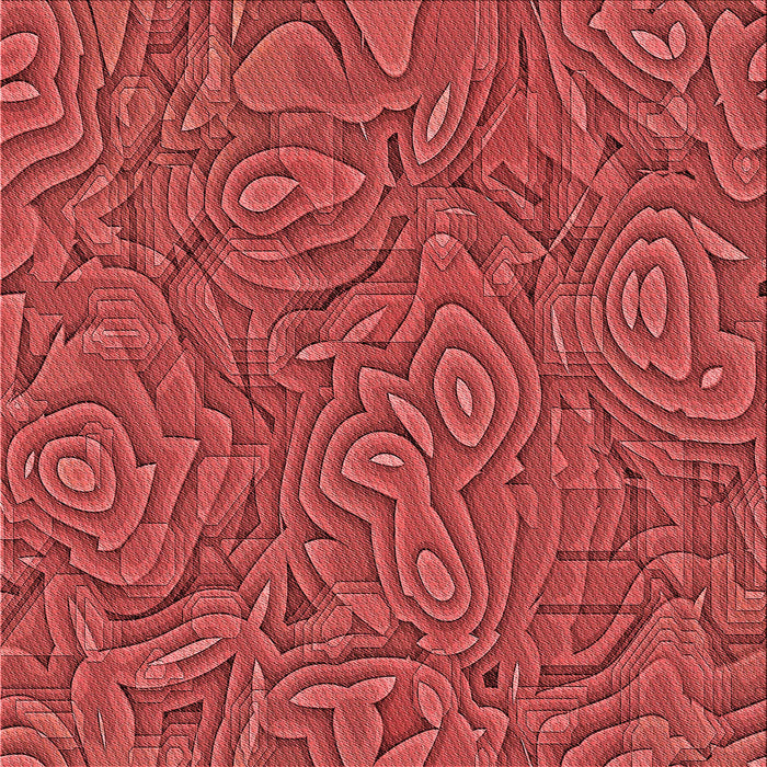 Round Machine Washable Transitional Orange Rug, wshpat303rd